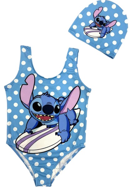 Yeni Sezon Karakter Desenli Kız Çocuk Mayosu fiyatları