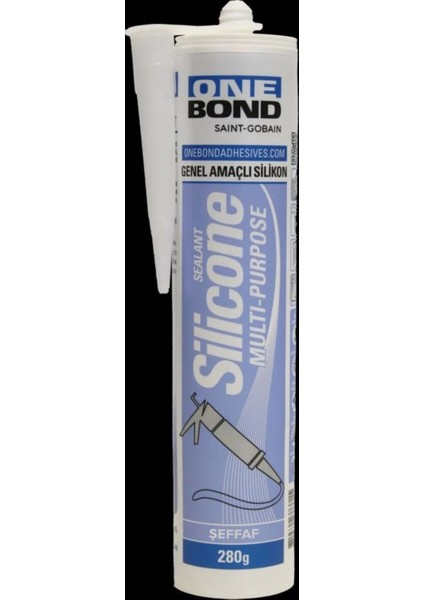 Genel Amaçlı Silikon Şeffaf 280GR