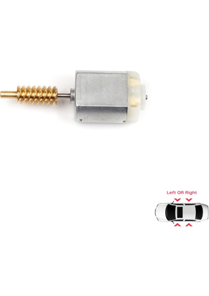 BGE727 Renault Clio Dacia Sandero Için Kapı Kilit FC280 12V Motor Metal Dişli Seti Toplam 57.20 mm