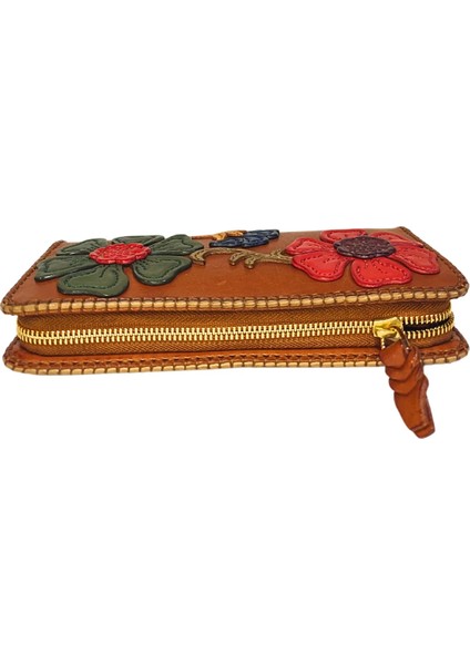 Oşum Handmade Kadın Deri Cüzdan 40062
