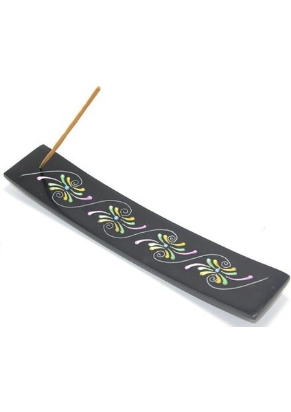 Obsidian Taşı Kayık Tütsülük Model 7