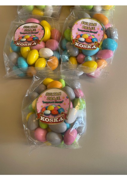 Torba Renkli Sultan Draje 200 gr 1 Adet