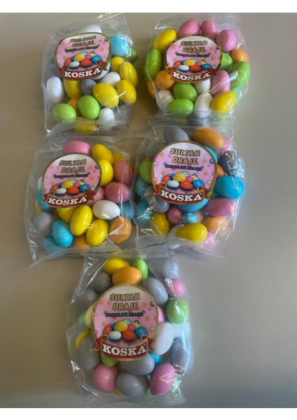 Torba Renkli Sultan Draje 200 gr 1 Adet