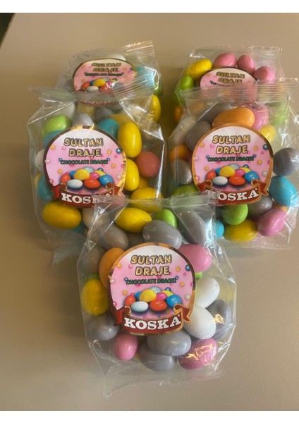 Torba Renkli Sultan Draje 200 gr 1 Adet