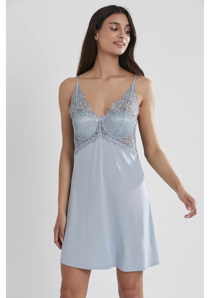 Pierre Cardin P5040 Bayan Penye Gecelik Sabahlık