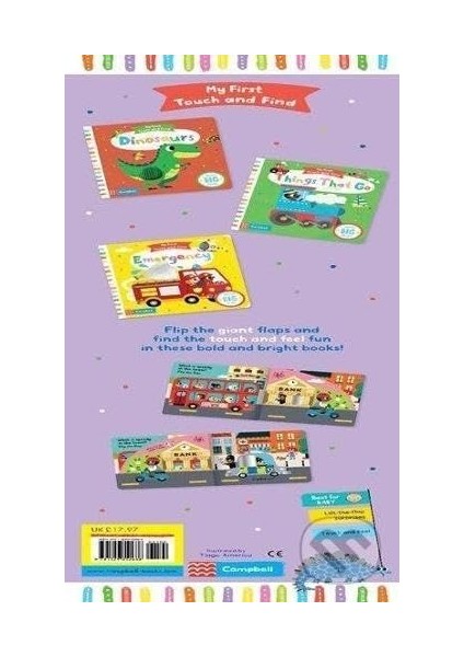 My First Touch And Find Pack (3 Books)