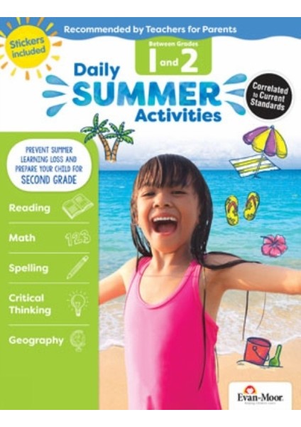 Daily Summer Activities / Between Grades 1 And 2 Activity Book
