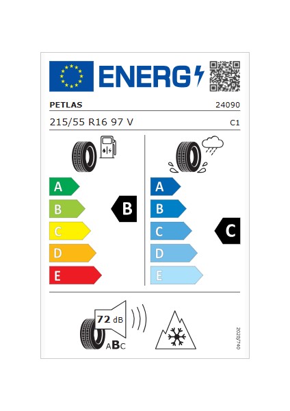 215/55 R16 Tl 97V Reinf. M+S, Sf Multi Action PT565 4 Mevsim Lastiği (Üretim Yılı:2025)
