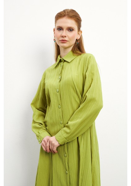 Elina Tunik Pantolon Takım - Yağ Yeşili modelleri