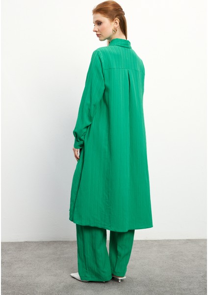 Elina Tunik Pantolon Takım - Yeşil fırsatları