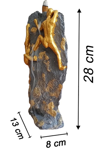 Dağcı Tırmanan Adamlar Biblosu Geri Akış Tütsülük Gold fırsatları