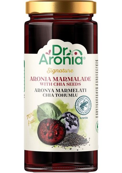 Chia Tohumlu Aronya Marmelatı