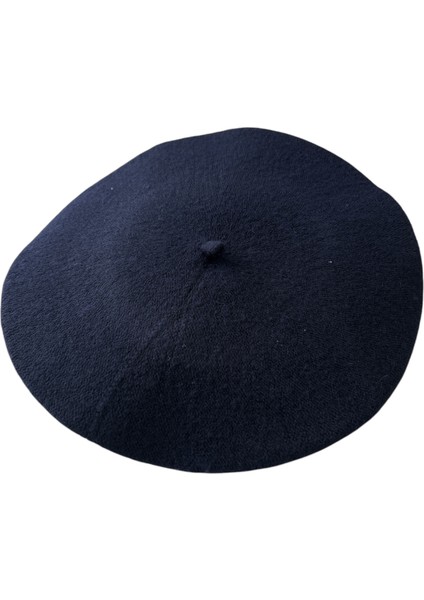 Fransız Ressam Keçe Bere -Lacivert