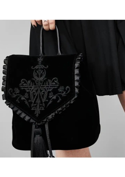 Kadife Sırt Çantası