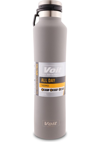 Voıt All Day Thermos 800ML / Grı