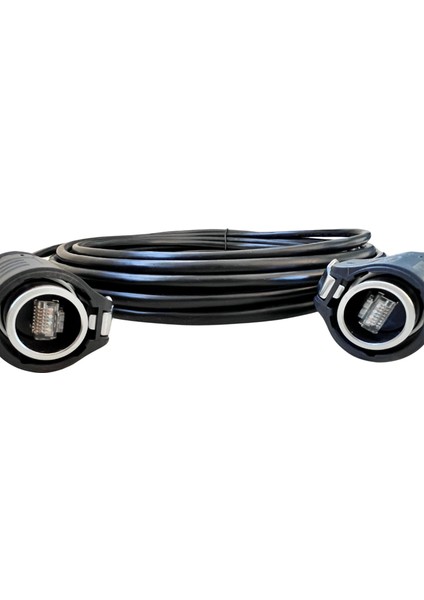 Su Geçirmez RJ45 Cat 6A Kablo 10 Metre