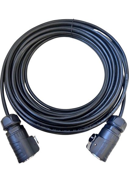 Su Geçirmez RJ45 Cat 6A Kablo 10 Metre