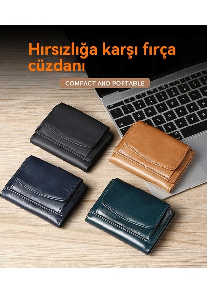 Hakiki Deri Bayan Paraları Çok Fonksiyonlu Mini Bozuk Para Cüzdanı (Yurt Dışından) fiyatları