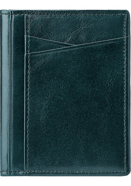 Erkekler Çok Fonksiyonlu Kraft Kart Çoklu Kart Cüzdanı (Yurt Dışından)