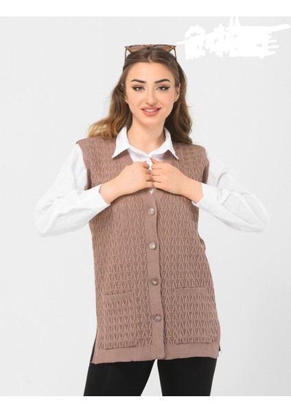 Firuze Anne Yelek Çatal Desen M2406