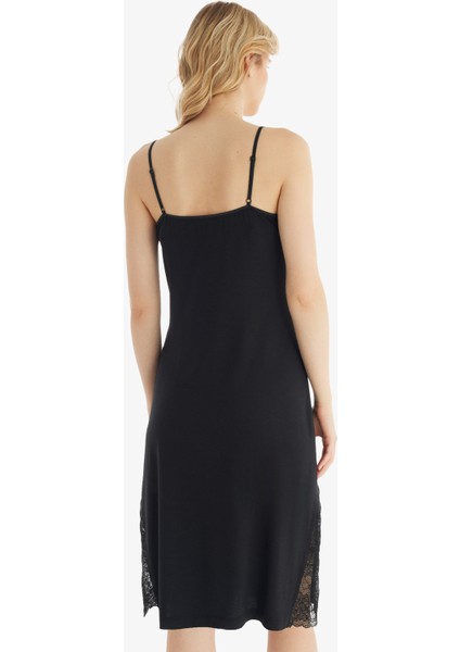 Kadın Gecelik 51801 - Siyah fiyatları