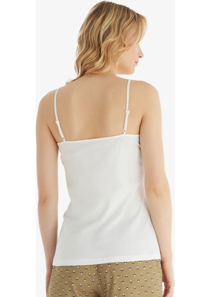 Kadın Pijama Takımı 51863 - Beyaz fiyatları