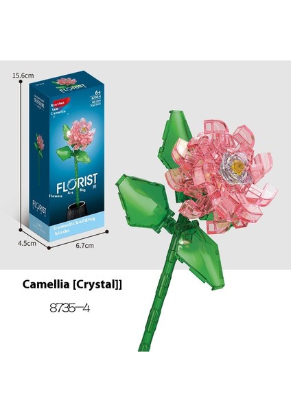 Yapı Taşları Çiçek Küçük Peletler Puzzle Yapboz Hediye (Yurt Dışından)