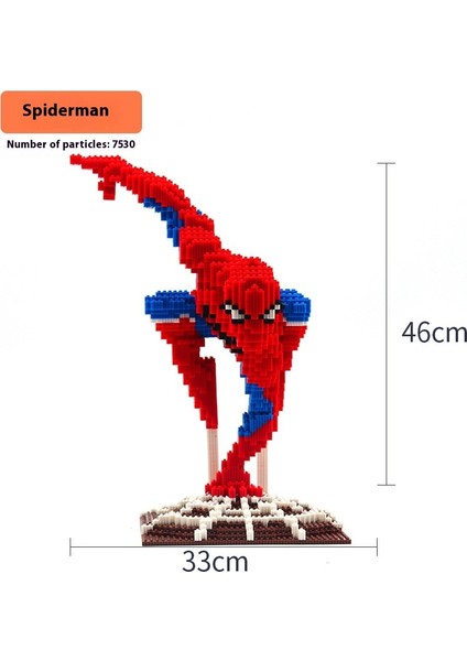 Çizgi Film Animasyon Yapı Taşları Birleştirilmiş Puzzle Blokları Oyuncaklar Hediyeler (Yurt Dışından)