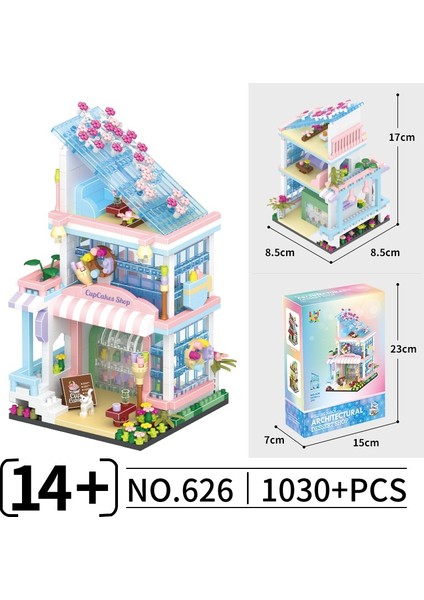 Mikro Parçacık Yapı Taşları Puzzle Montaj Oyuncakları Süs Eşyaları Hediyeler (Yurt Dışından)