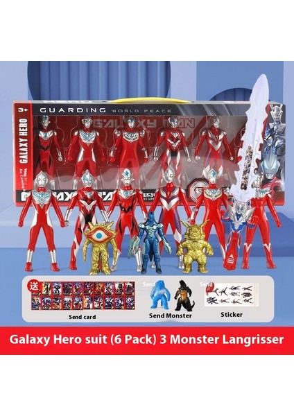 Ultraman Tam Set Oyuncak Karakter Model Süsleri (Yurt Dışından)