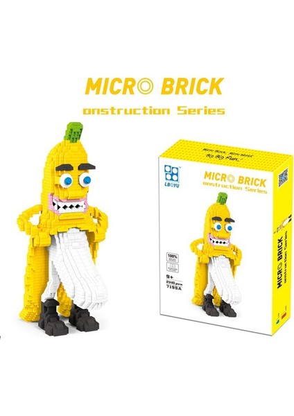 Mikro Parçacık Birleştirme Blokları Bulmaca Süs Blokları Hediye (Yurt Dışından)