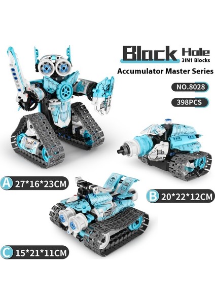 Yeni Robot Yapı Taşları Uzaktan Kumandalı Oyuncaklar Hediyeler (Yurt Dışından)