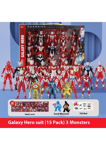 Ultraman Tam Set Oyuncak Karakter Model Süsleri (Yurt Dışından)