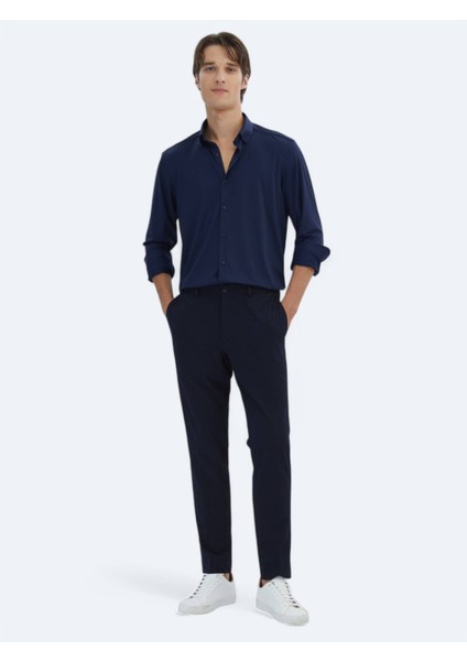 Lacivert Regular Fit Casual Gömlek fiyatları