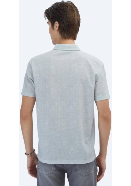 Gri Desenli Regular Fit Casual Gömlek indirimleri