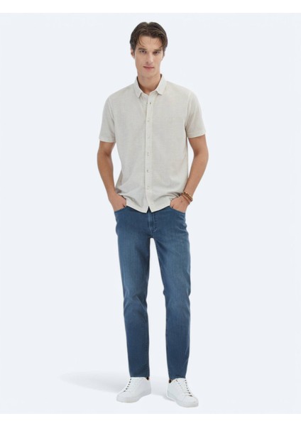 Bej Desenli Regular Fit Casual Gömlek fiyatları