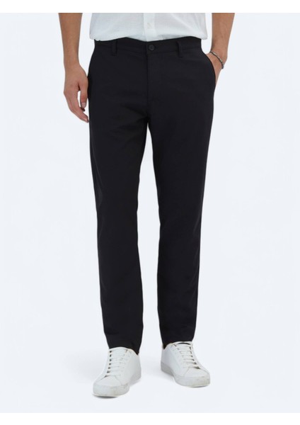 Siyah Dokuma Casual Pantolon fiyatları