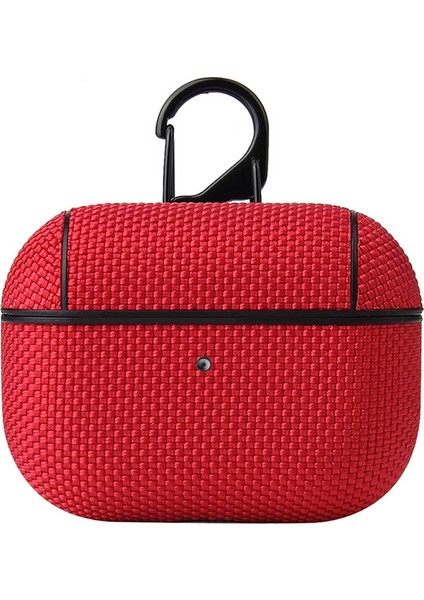 Airpods Pro Için Kancalı Kumaş Kulaklık Kılıfı (Yurt Dışından)