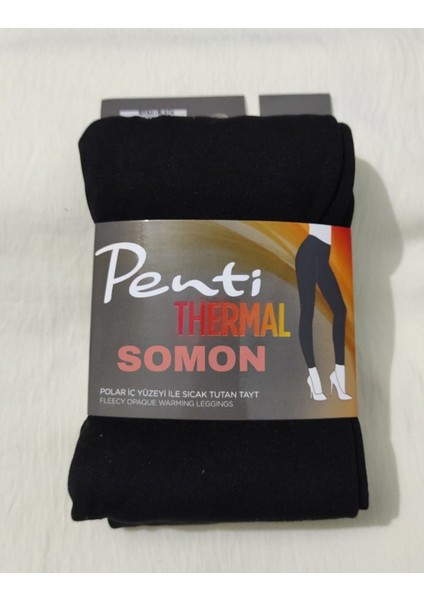 Fleecy Opaque Warmıng Tıghts - Siyah Içi Polar Termal Tayt 3'lü