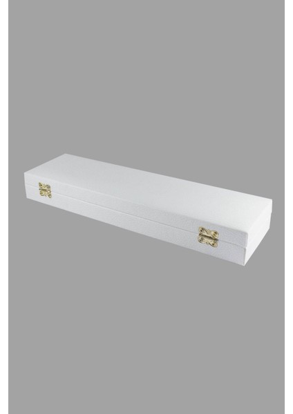 Beyaz Renk Deri Menteşeli Tesbih Kutusu fiyatları