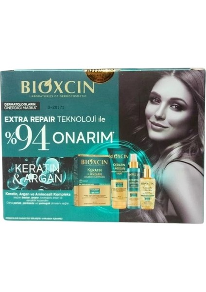 Keratin & Argan Şampuan 300 ml