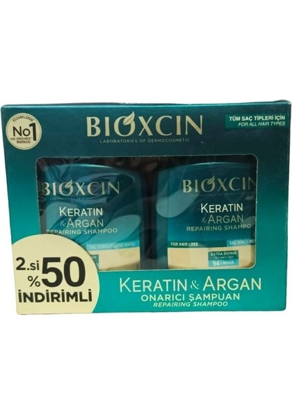 Keratin & Argan Şampuan 300 ml