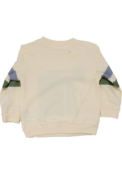 Erkek Bebek Yeşil Bej Şişme Yelekli Önü Kapalı Cepli 3'lü Takım modelleri