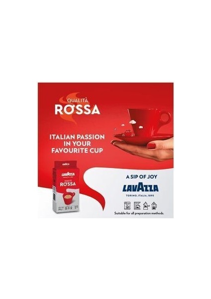 Qualita Rossa 250 gr Filtre Kahve Vakumlu fırsatları