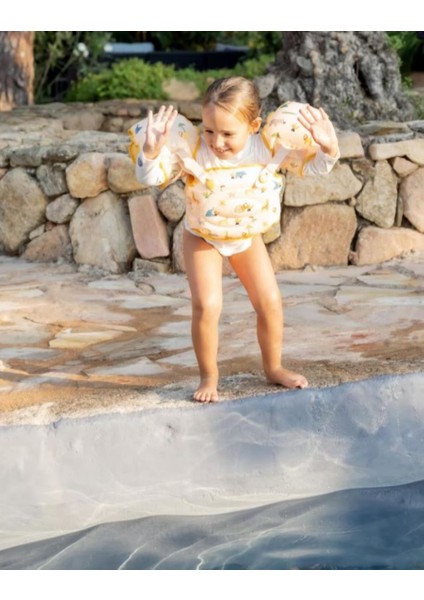 Tiswim Çocuk Yüzme Kolluğu Tropikal Baskılı 2-6 Yaş 15- 30 kg fiyatları