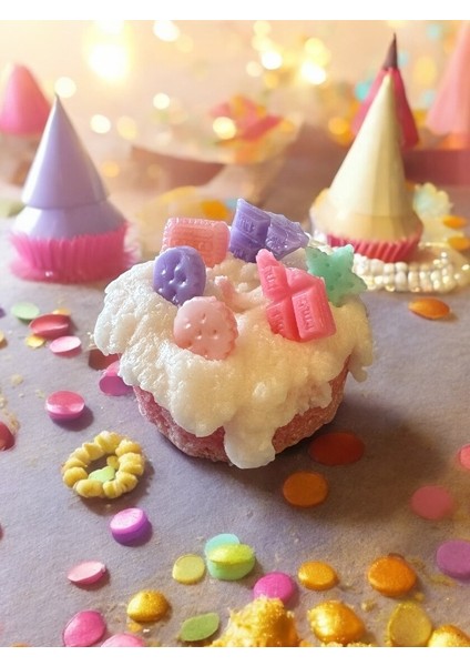 Cupcake Renkli Mum fiyatları