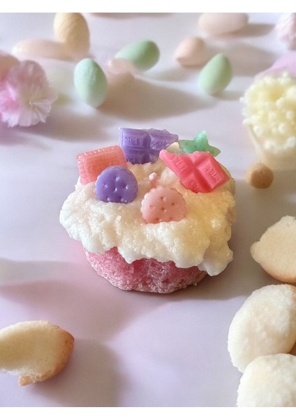 Cupcake Renkli Mum modelleri