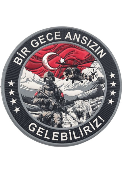 Bir Gece Ansızın Gelebiliriz Taktik Askeri Peç