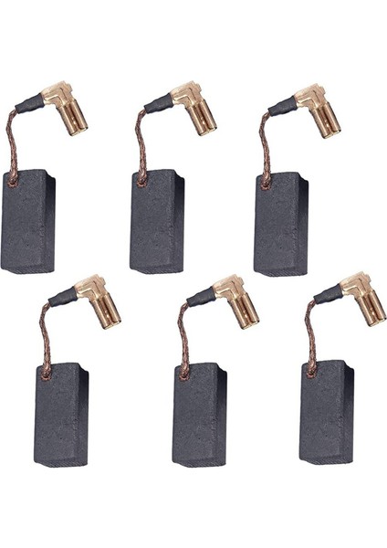 6-Pack N097696 Karbon Fırçalar Dewt DWE4011,DWE4120,DWE4012,DWE4100,DWE4887 ve DWE4120N Için Yedek Karbon Fırçalar (Yurt Dışından)