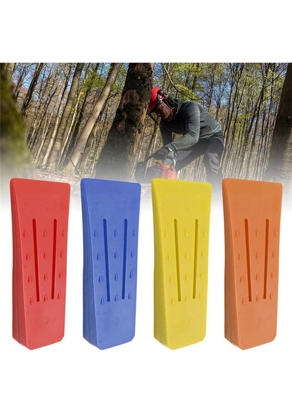Kesim Kaması Plastik, 4'lü Paket Abs Darbeye Dayanıklı ve Soğuğa Dayanıklı Ormancılık Kaması, Düşen Kesme Sütunlu Zincirli Testere (Yurt Dışından)